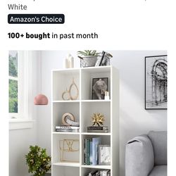 8 cube shelf organizer or tv stand