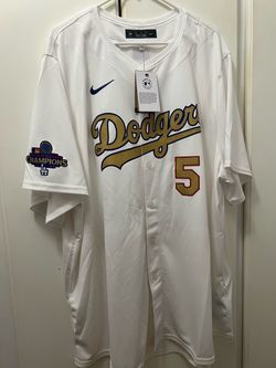 Los Angeles Dodgers Nike Freddie Freeman Jersey Limited Player 2025 Gold Collection 4XL Mens 💯% Authentic Brand New