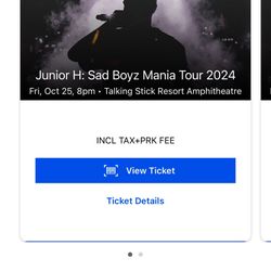 junior H tickets