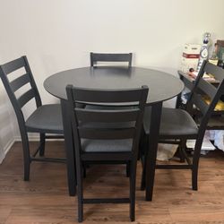 Dining table with chairs