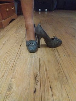 Grey High Heel 