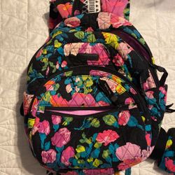 Flora Vera Bradley  Mini Bookbag