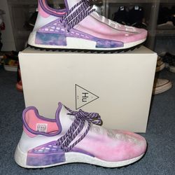 Size 10 - adidas NMD Human Race Trail x Pharrell Holi Festival 2018