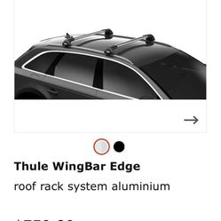 Thule Aero Crossbars And Mounts For Audi 