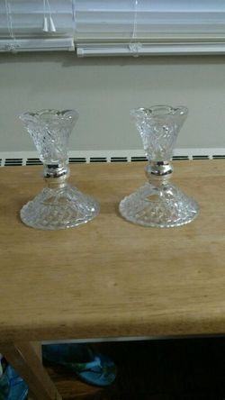 Cristal Candleholder Set