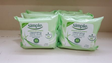Simple facial wipes sale