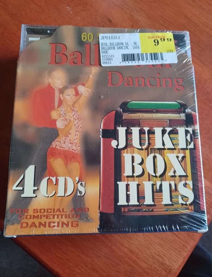 60 Songs Ballroom Dancing 4 CD's For Social And Competition Dancing NEW Sealed