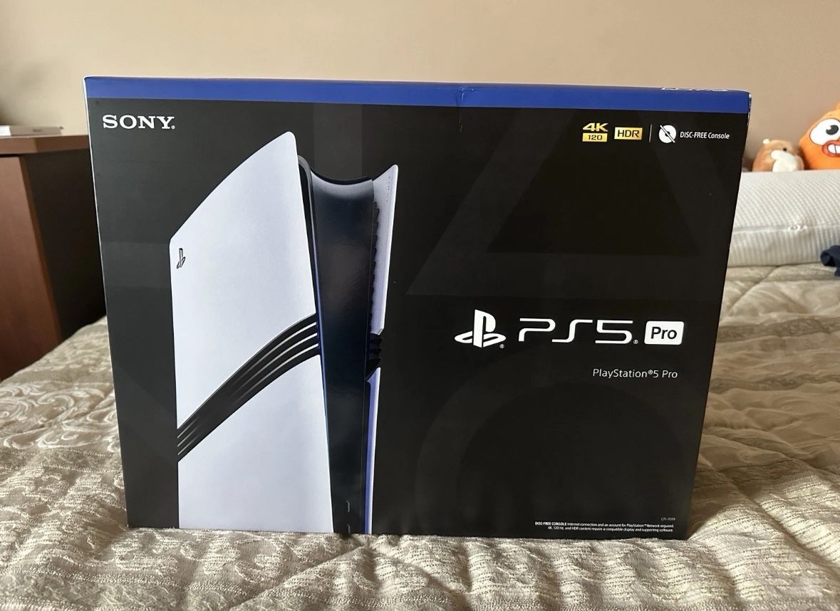 Sony PlayStation 5 Pro White Console 2TB (disc drive pre-installed)