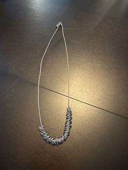 Silver Circles Necklace  