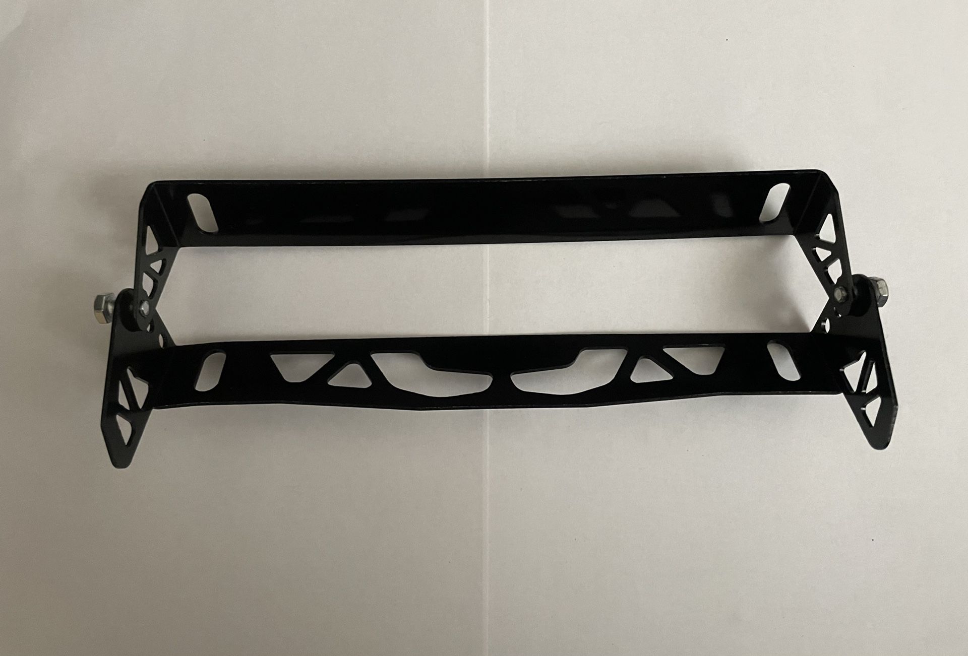Motorcycle Universal Front Bumper License Plate Holder Mount 