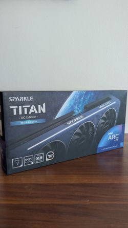 Brand New Sparkle Intel Arc A770 Titan OC 16GB Graphics Card - Sealed