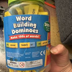 Word Building Dominoes