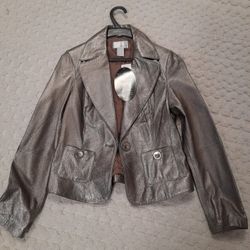 Leather Jacket Size 8