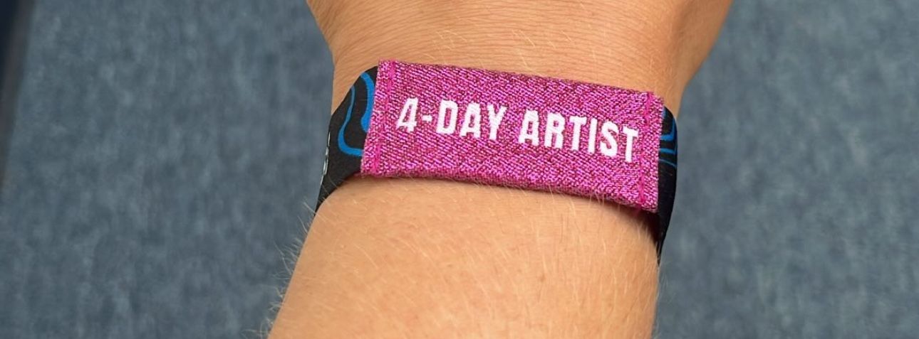 Lollapalooza 4 Day Artist Wristband