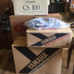 Home Audio Equipment BUNDLE!! SPEAKERS, RECEIVERS, SUBWOOFERS AND MORE $130 OBO
