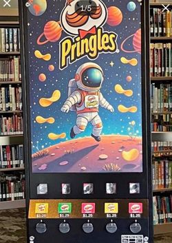 Pringles Vending machine