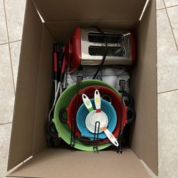 Box of Kitchen Stuff