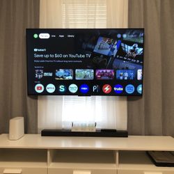 55” TCL 4k Smart Tv 