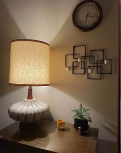 1960s Vintage Mid Century Modern danish table lamp