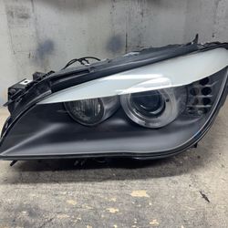 2009 2010 2011 2012 BMW 740i Left Driver Side Headlight OEM (contact info removed)8423 