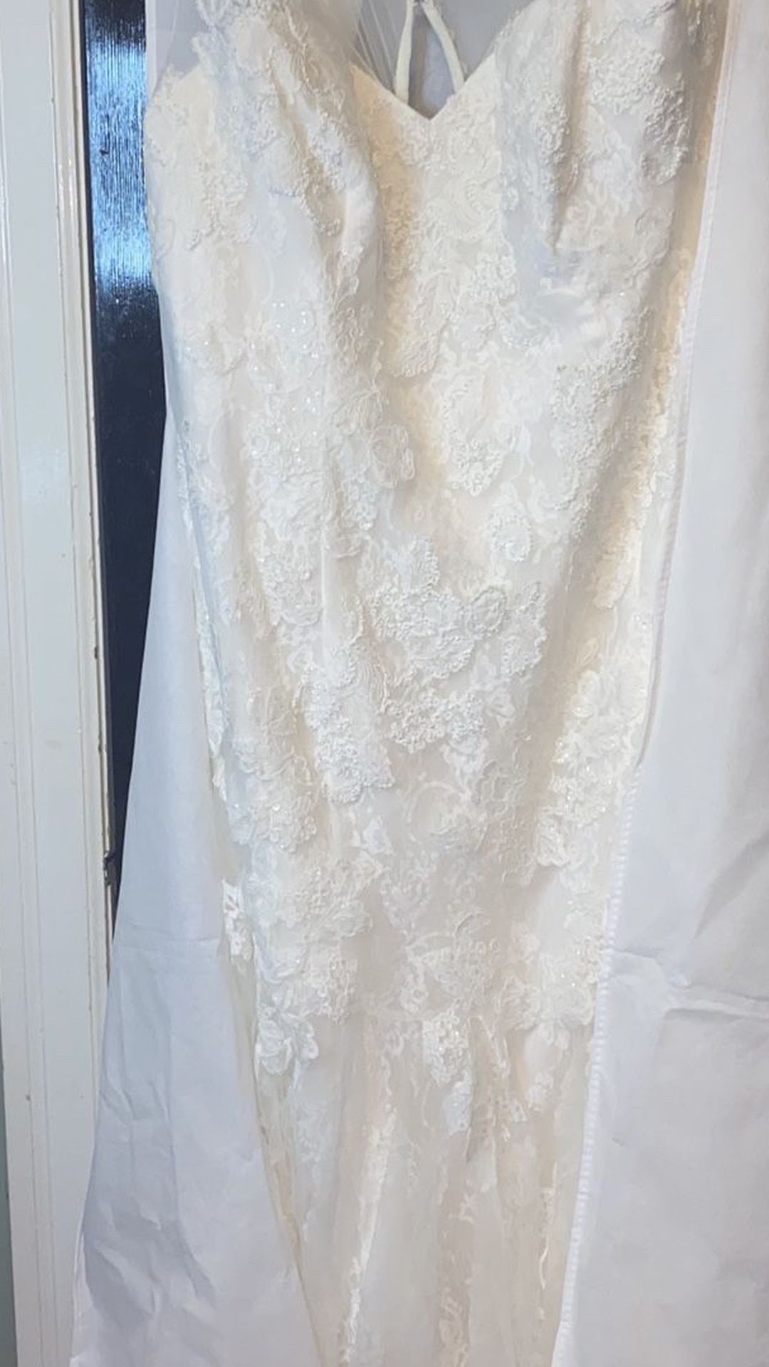 NWT! Melissa Sweet Ivory Wedding Dress, Size 24W