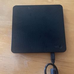 Black LG Slim Portable DVD Writer 