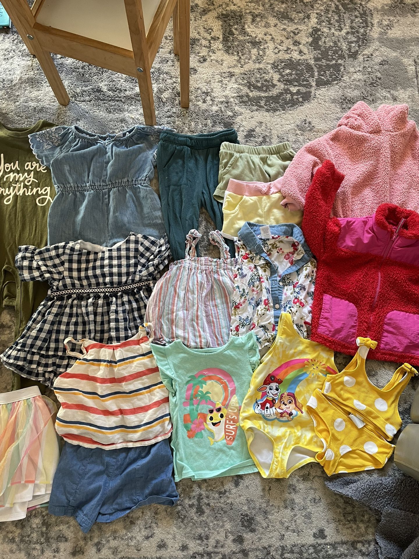 Toddler Girl Clothes Ranging From Size 24mo-3t (mostly 2 T) 