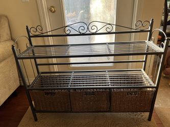 3-Drawer Storage Shelf