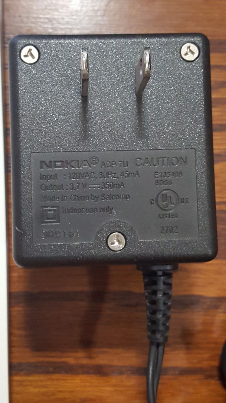 Nokia AC Adapter ACP-7U
