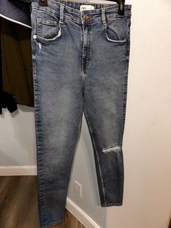 Zara Distressed Skinny Jeans