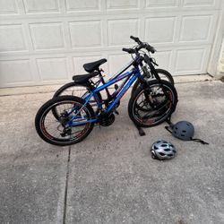 Boy & Girls Bike W/Accessories