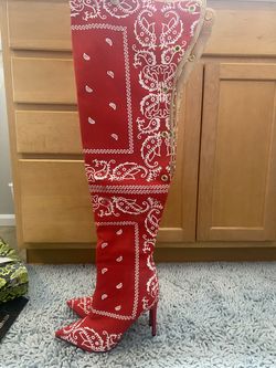 *New and never worn* Red Boots