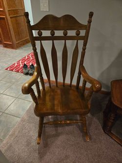 Rocking Chair Solid Oak