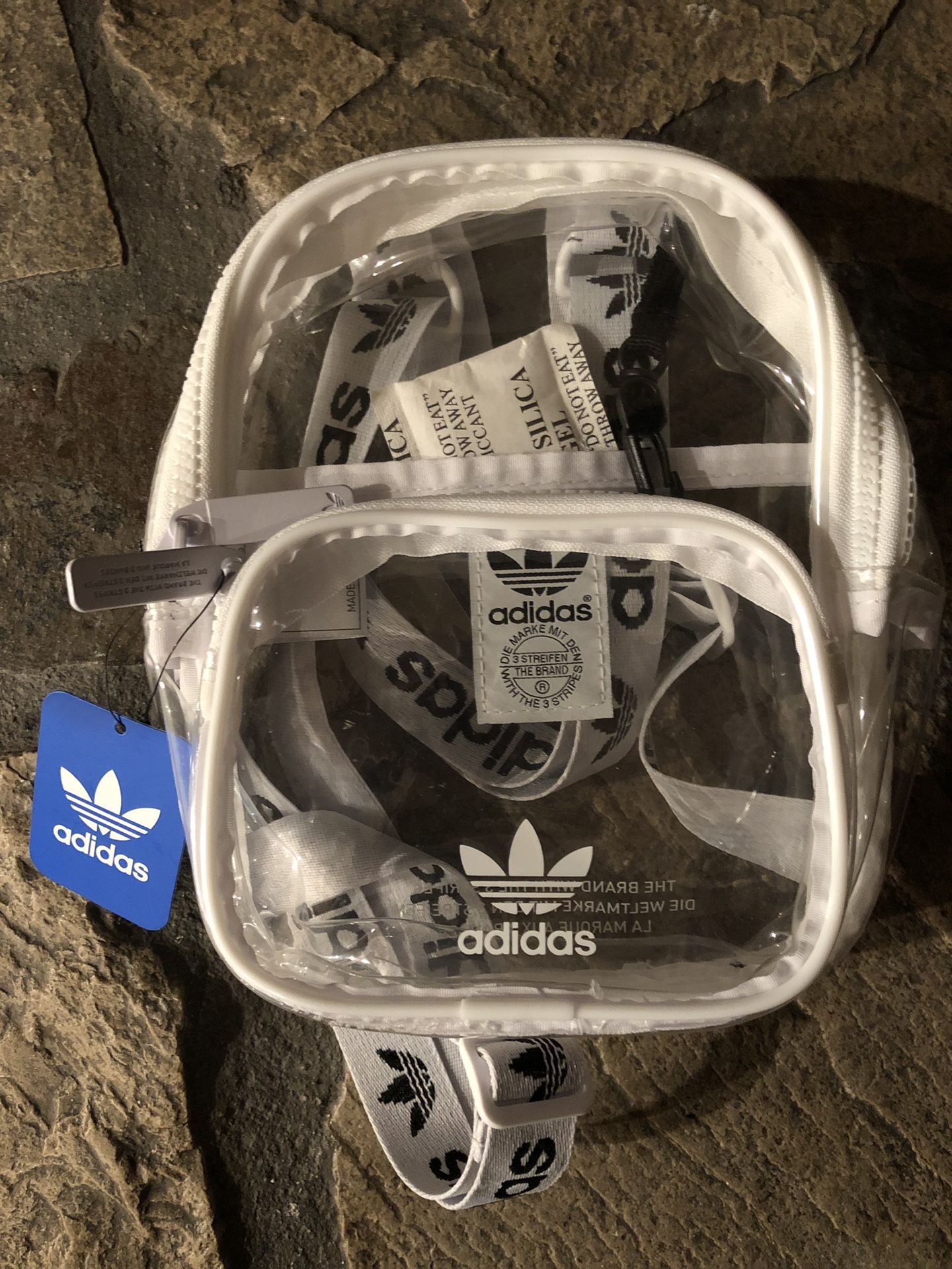 Adidas mini clear backpack