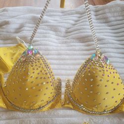 Bikini Competition Suit Yellow