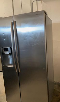 Samsung Side By Side Stainless Steel Fridge
