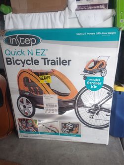 InStep Quick N EZ Double Bicycle Trailer