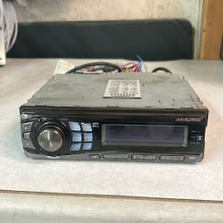 Alpine Car Radio