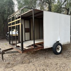 6 X 12 Apache Enclosed Cargo Trailer