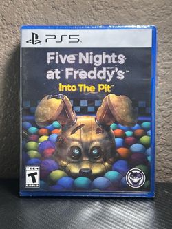 Hey, it’s never been used I’m asking$30for Five Nights at Freddy's: Into the Pit for the PlayStation five it’s brand new