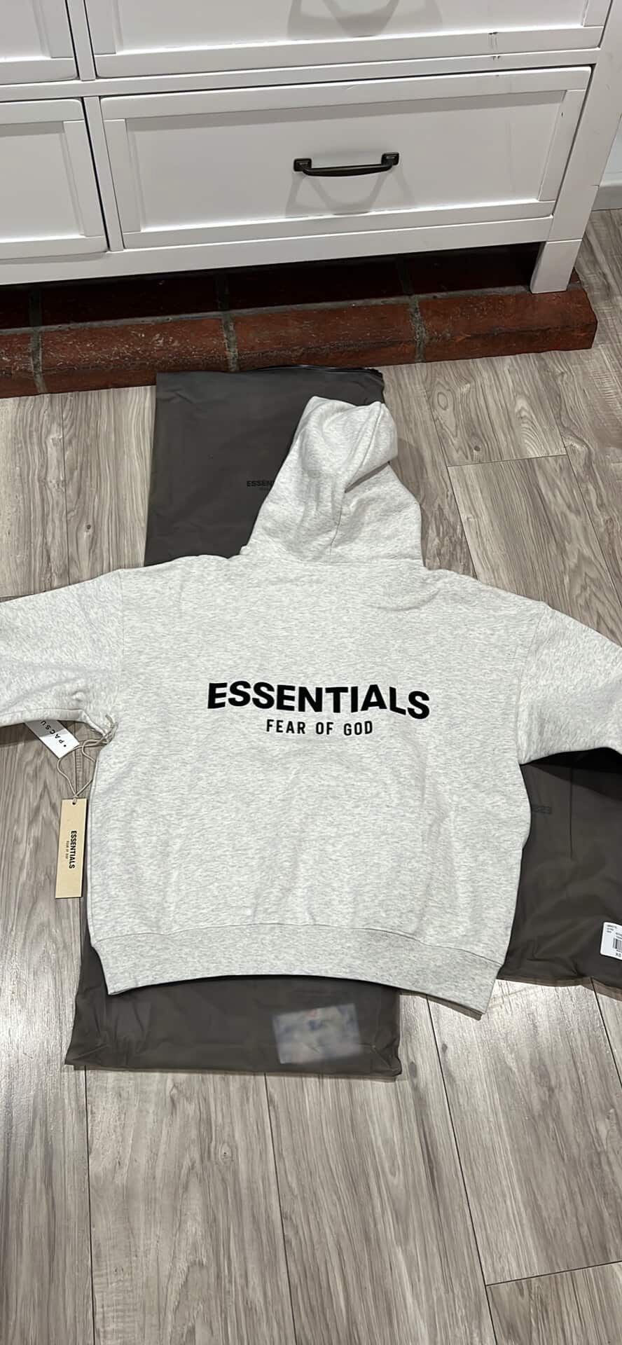 Essentials Hoodie Light Oat