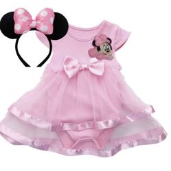Minnie Mouse Tutu 12m Set Disney Dress