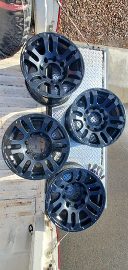 Set Of 4 Black MB Wheels