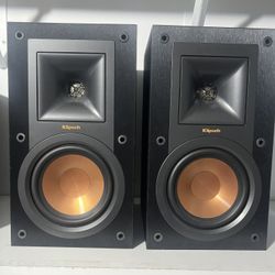 Pair Of Klipsch R-15am Bookshelf Speakers 