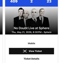 No Doubt @ The Sphere