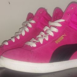 Puma Classic Wedge Sneakers Size 8 Womens