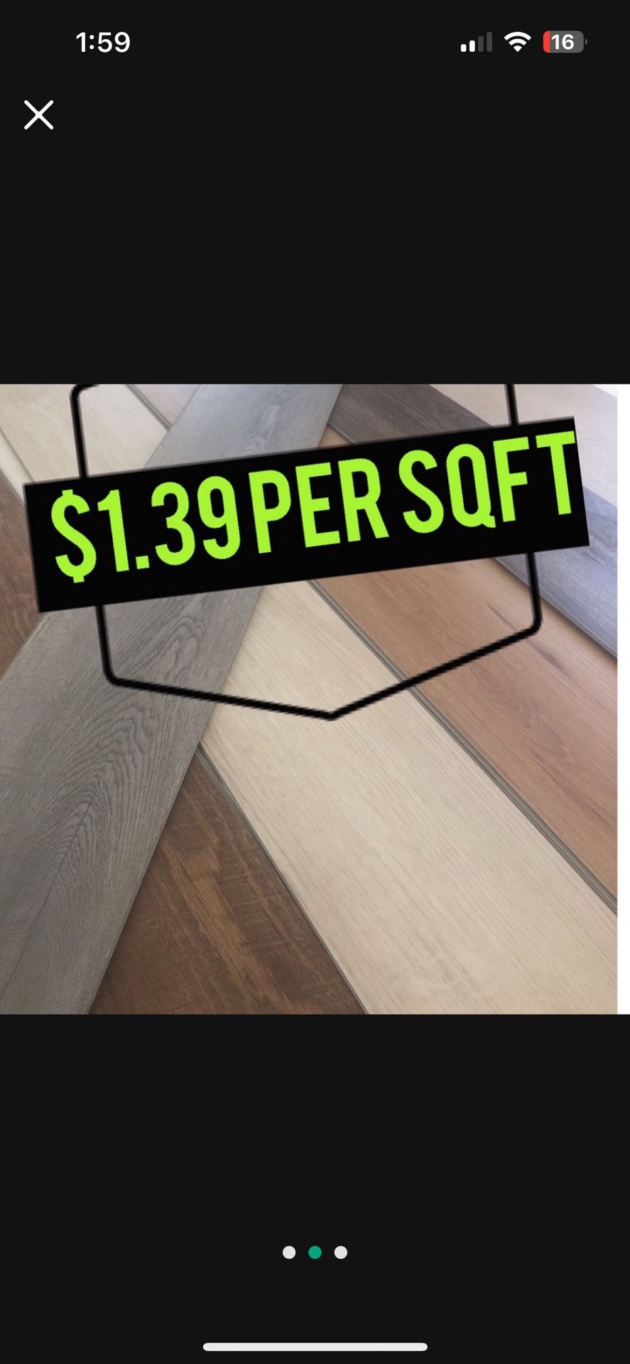 SPC VINYL FLOORING FOR SALE %50 Off Only This Month !!
