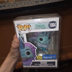 Funko Pop! Disney: Raya and The Last Dragon - Sisu #1004 GITD NIB w Protective Case