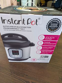 Unused Brand New Instantpot IP-Dup60V3
