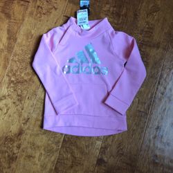 Adidas Girl’s Pink Sweatshirt